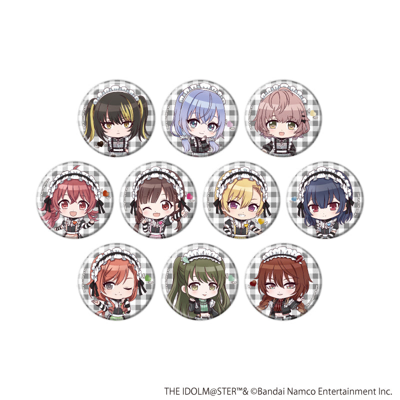 缶バッジ「アイドルマスター シャイニーカラーズ」11/黒色天使ver. トレーディング(全10種)(ミニキャライラスト) - 公式商品画像 | AniSmile