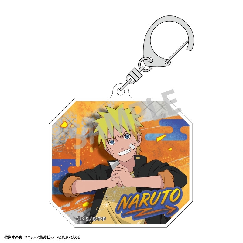 NARUTO-ナルト- 疾風伝 トレーディングアクリルキーホルダー/学園 画像 3 | AniSmile