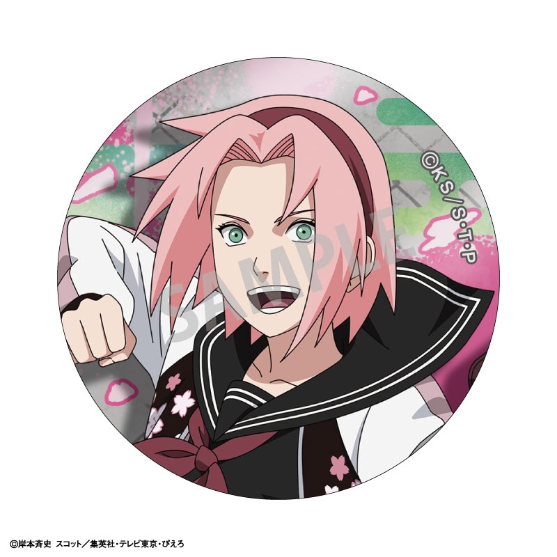 NARUTO-ナルト- 疾風伝 トレーディングメタル缶バッジ/学園 画像 4 | AniSmile