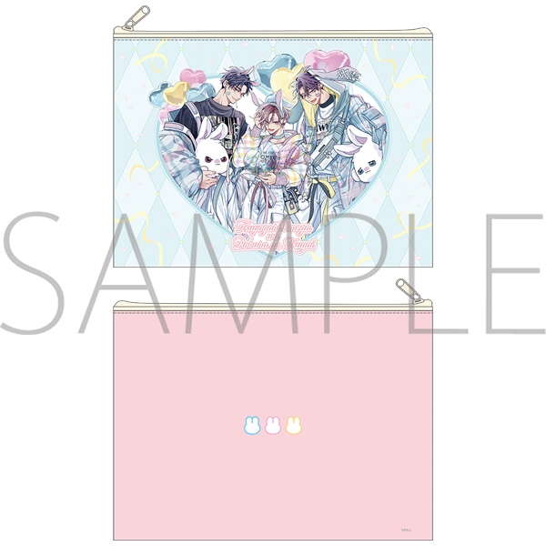 つよがりオメガは僕らの番 フラットポーチ - 公式商品画像 | AniSmile
