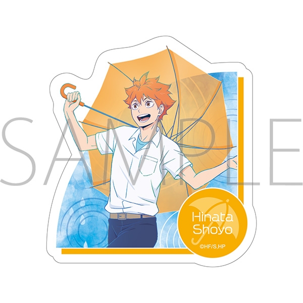 ハイキュー!! ステッカー/日向翔陽 雨上がりの帰り道 - 公式商品画像 | AniSmile