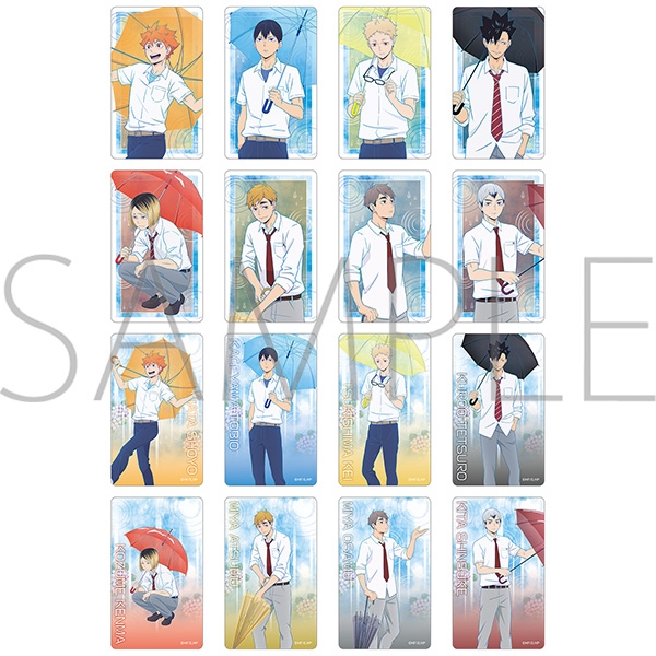 ハイキュー!! クリアカードセレクション 雨上がりの帰り道 - 公式商品画像 | AniSmile