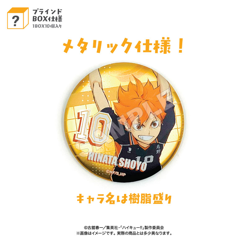 SCMメタリックカンバッジ<10>ハイキュー! 画像 3 | AniSmile