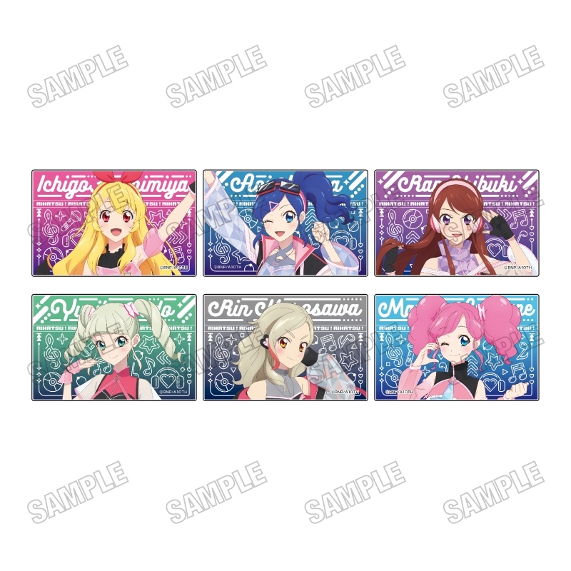 アイカツ! 描き下ろしアクリルブロックコレクション【サイバーミュージックver.】 - 公式商品画像 | AniSmile