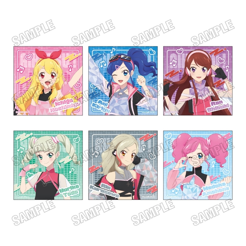 アイカツ! 描き下ろしホログラムクリアブロマイドコレクション【サイバーミュージックver.】 - 公式商品画像 | AniSmile