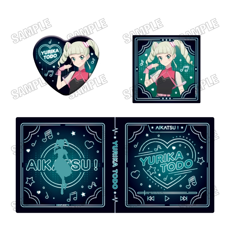 アイカツ! 描き下ろしコレクションブック【サイバーミュージックver.】④藤堂ユリカ - 公式商品画像 | AniSmile