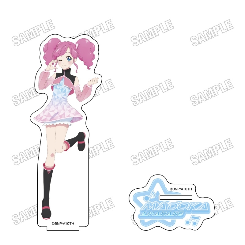 アイカツ! 描き下ろしBIGアクリルスタンド【サイバーミュージックver.】⑥天羽まどか - 公式商品画像 | AniSmile