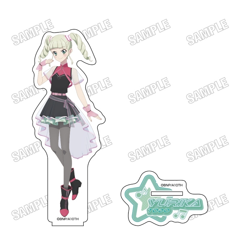 アイカツ! 描き下ろしBIGアクリルスタンド【サイバーミュージックver.】④藤堂ユリカ - 公式商品画像 | AniSmile