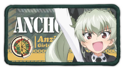 ガールズ&パンツァー アンチョビ脱着式フルカラーワッペン - 公式商品画像 | AniSmile
