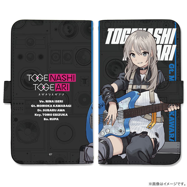 ガールズバンドクライ 河原木桃香 手帳型スマホケースLL - 公式商品画像 | AniSmile