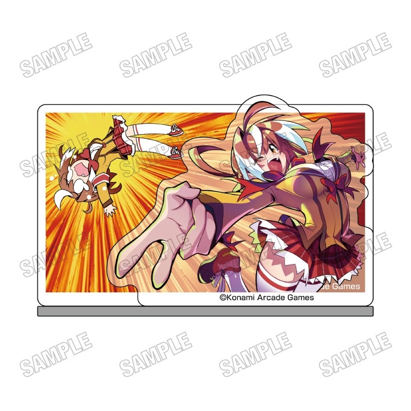 麻雀ファイトガール ミニアクリルジオラマ【アガリver.】①ヤワラギ・ヒヨリ - 公式商品画像 | AniSmile