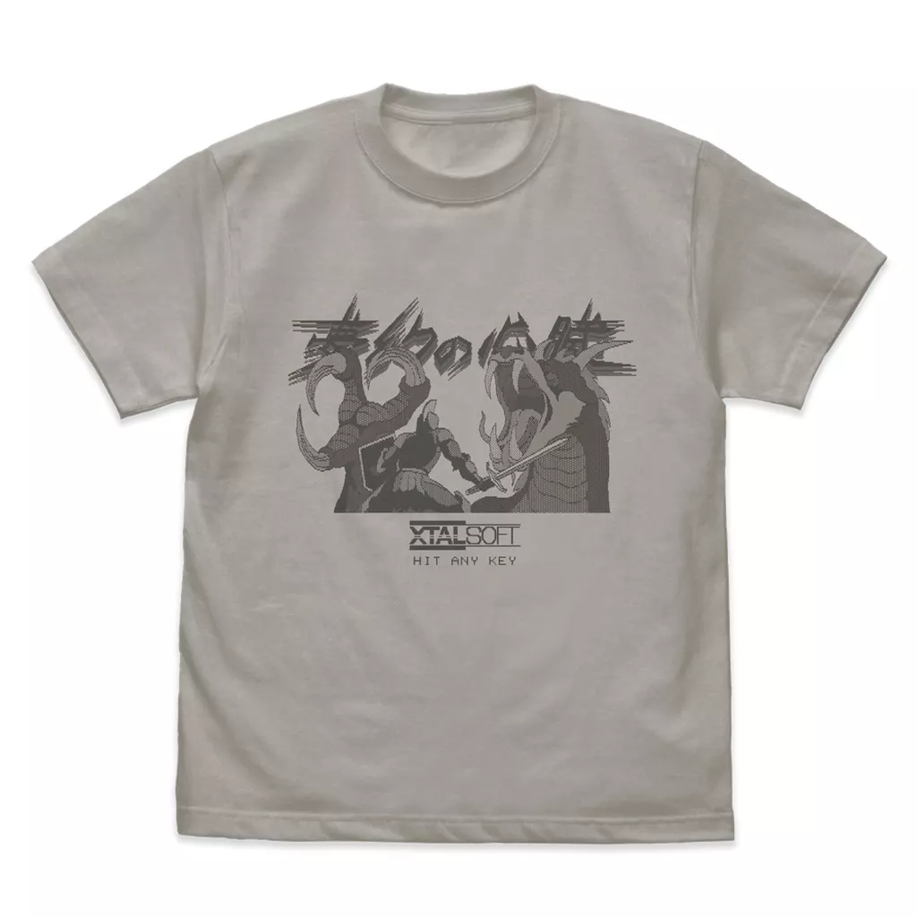 夢幻の心臓 Tシャツ/LIGHT GRAY-XL - 公式商品画像 | AniSmile