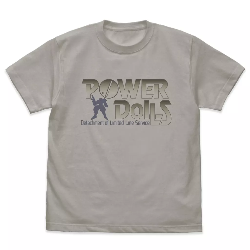 POWER DoLLS Tシャツ/LIGHT GRAY-XL - 公式商品画像 | AniSmile