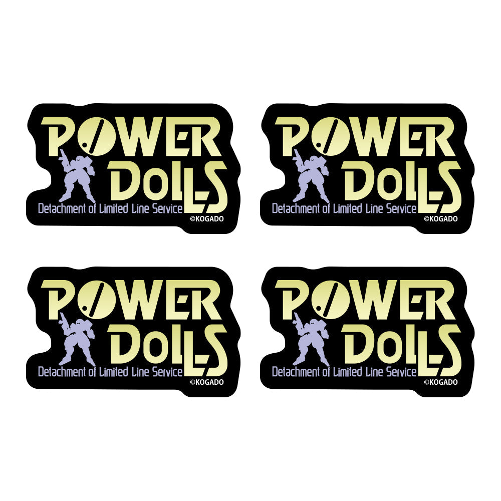 POWER DoLLS ロゴ ミニステッカーセット 画像 2 | AniSmile