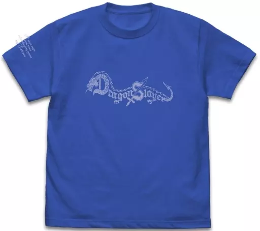 ドラゴンスレイヤーロゴ Tシャツ/ROYAL BLUE-M - 公式商品画像 | AniSmile
