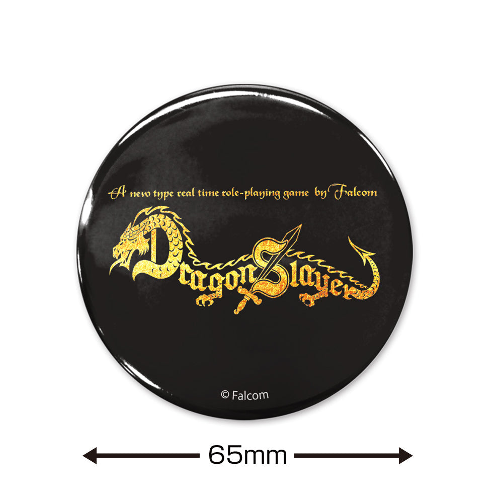 ドラゴンスレイヤー ロゴ 65mm缶バッジ 画像 2 | AniSmile