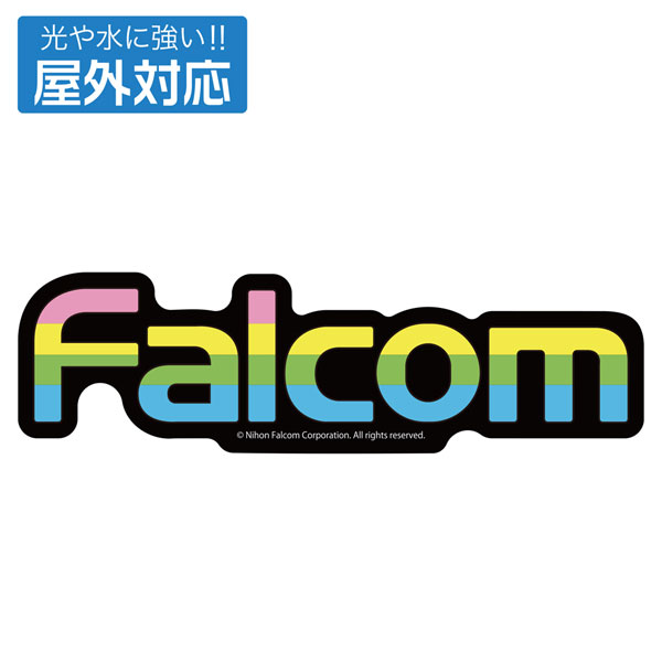 日本ファルコム ファルコム 屋外対応ステッカー - 公式商品画像 | AniSmile