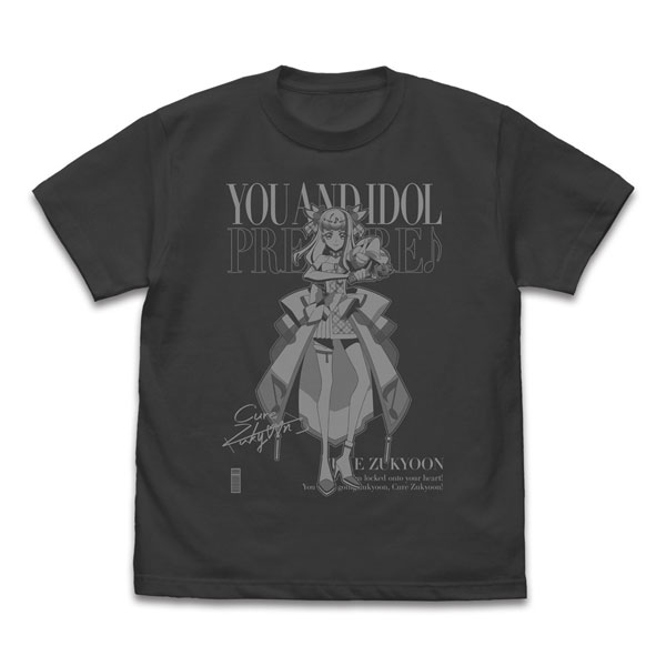 キミとアイドルプリキュア♪ キュアズキューン Tシャツ/SUMI-S - 公式商品画像 | AniSmile