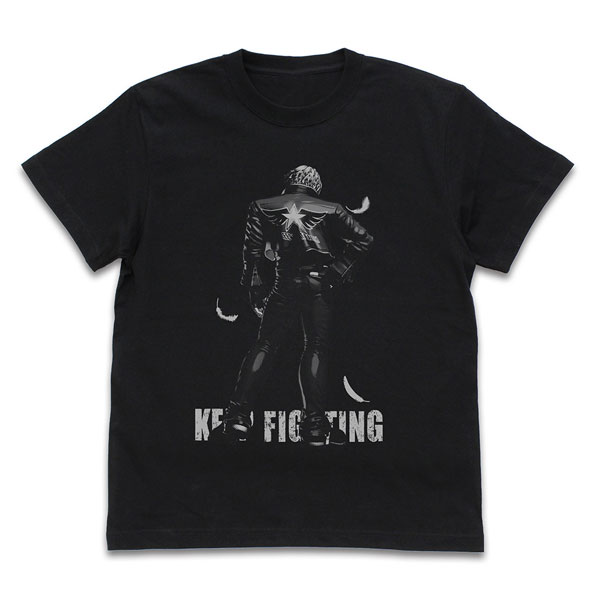 餓狼伝説 City of the Wolves ロックの背中 Tシャツ/BLACK-L - 公式商品画像 | AniSmile