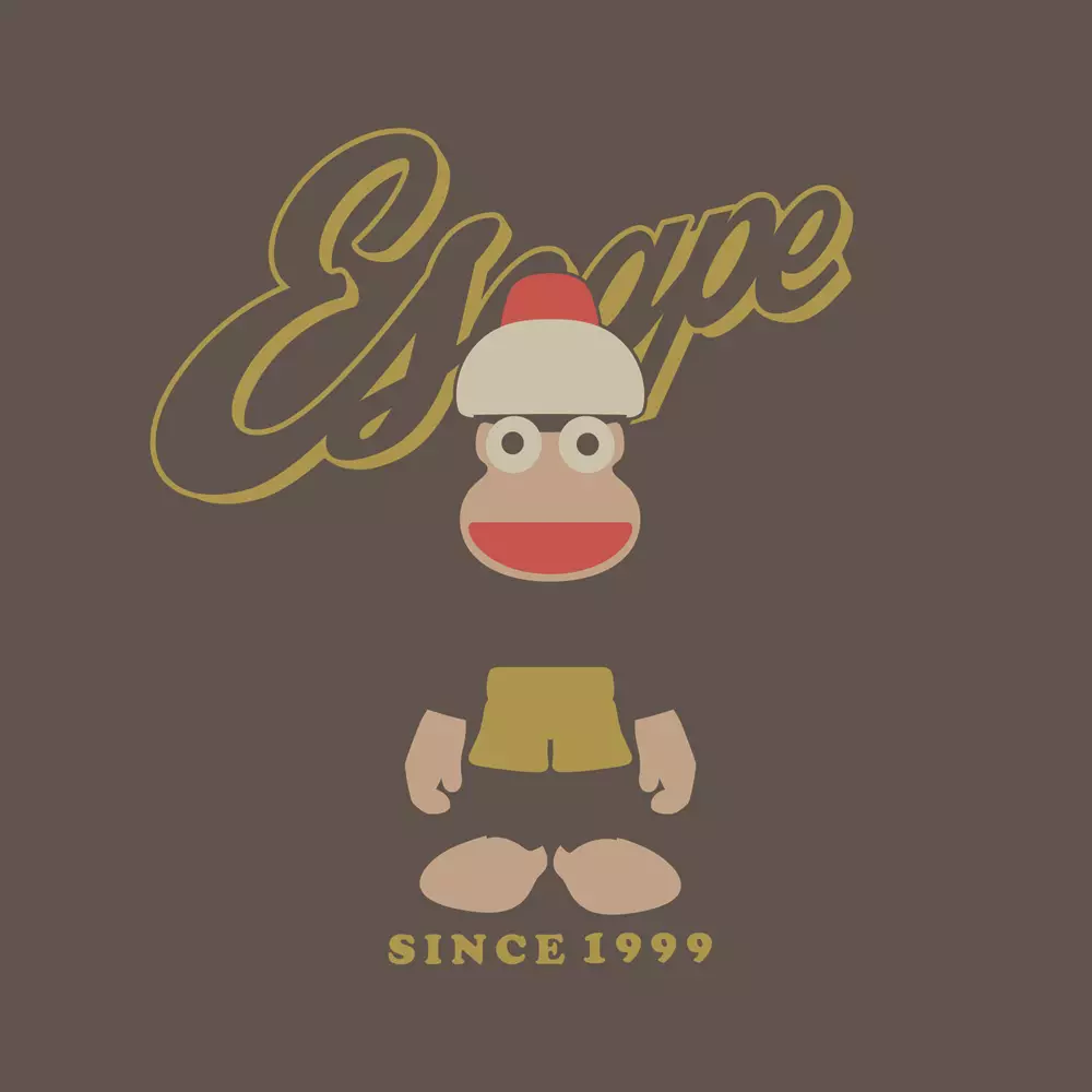 サルゲッチュ ピポサル ESCAPE Tシャツ/CHARCOAL-S 画像 2 | AniSmile