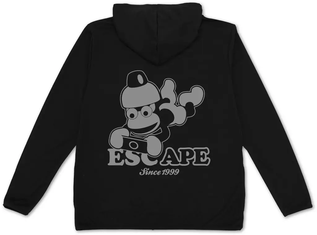 サルゲッチュ ピポサル 薄手ドライパーカー/BLACK-XXL - 公式商品画像 | AniSmile