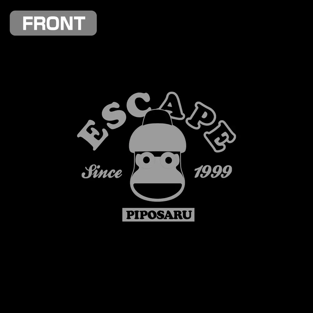 サルゲッチュ ピポサル 薄手ドライパーカー/BLACK-XXL 画像 4 | AniSmile