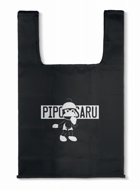 サルゲッチュ ピポサル エコバッグ/BLACK - 公式商品画像 | AniSmile