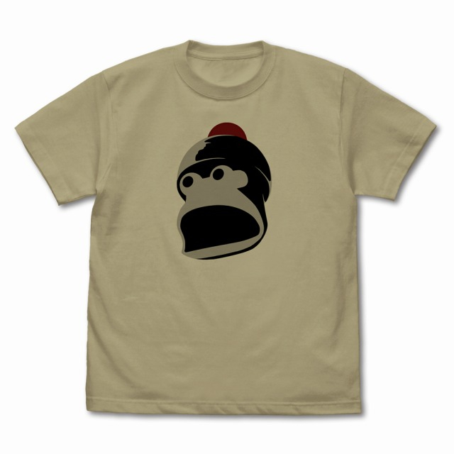 サルゲッチュ ピポサル SHOCK Tシャツ/SAND KHAKI-XL - 公式商品画像 | AniSmile