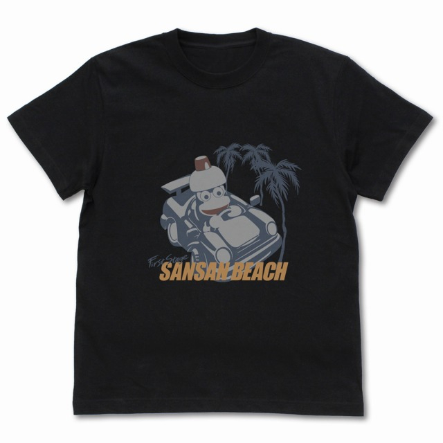サルゲッチュ ピポサル ドライブ Tシャツ/BLACK-XL - 公式商品画像 | AniSmile