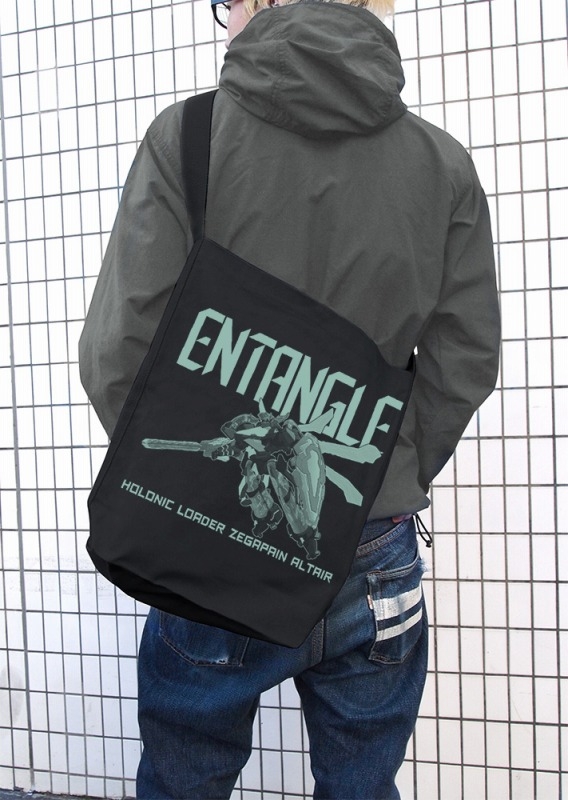 ゼーガペイン ENTANGLE ショルダートート/BLACK 画像 2 | AniSmile