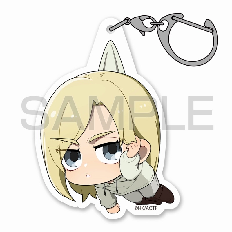 進撃の巨人 アニ アクリルつままれ The Final Season Ver. - official product image | AniSmile