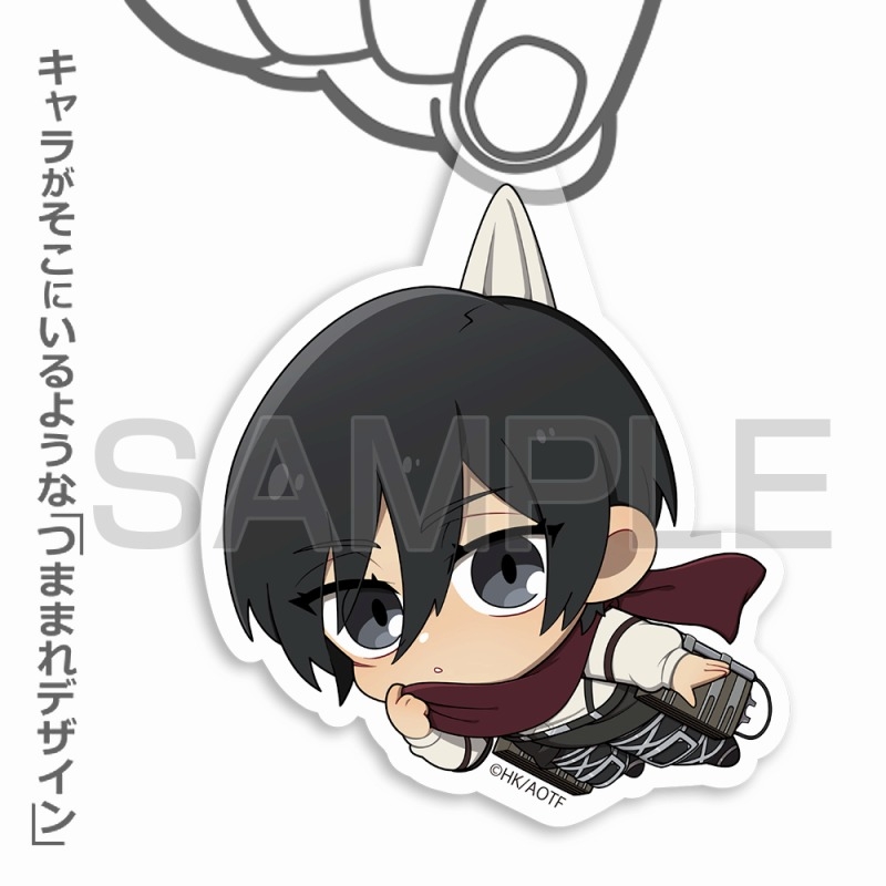 進撃の巨人 ミカサ アクリルつままれ The Final Season Ver. Image 2 | AniSmile