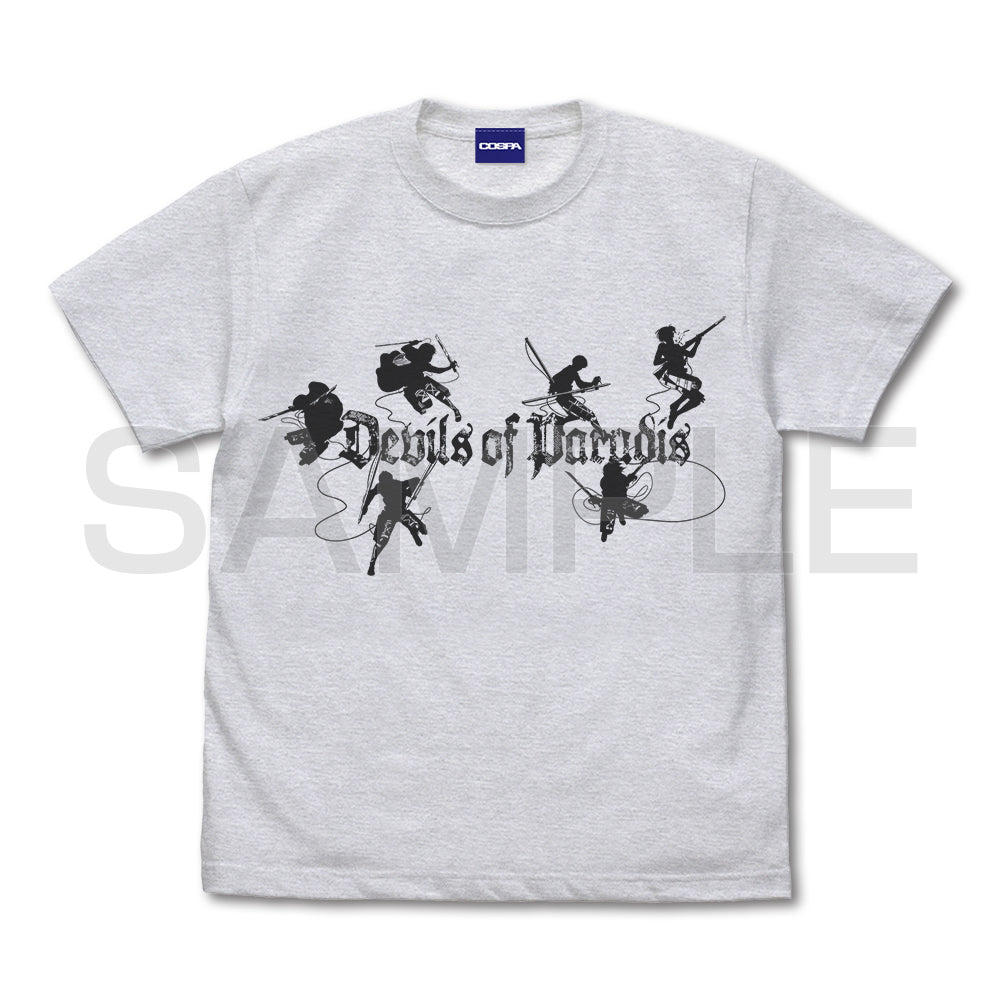 進撃の巨人 パラディ島の悪魔 Tシャツ/ASH-S - 公式商品画像 | AniSmile