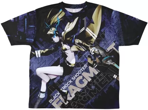 ブラック★ロックシューター FRAGMENT 両面フルグラフィックTシャツ/L - official product image | AniSmile