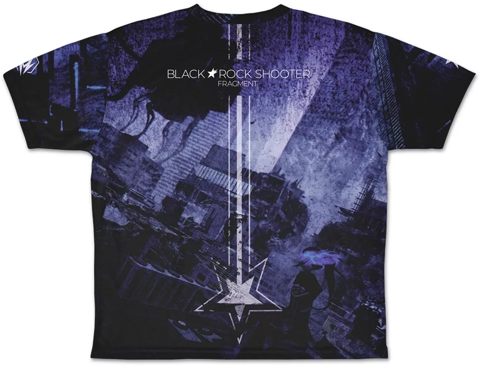 ブラック★ロックシューター FRAGMENT 両面フルグラフィックTシャツ/L Image 2 | AniSmile