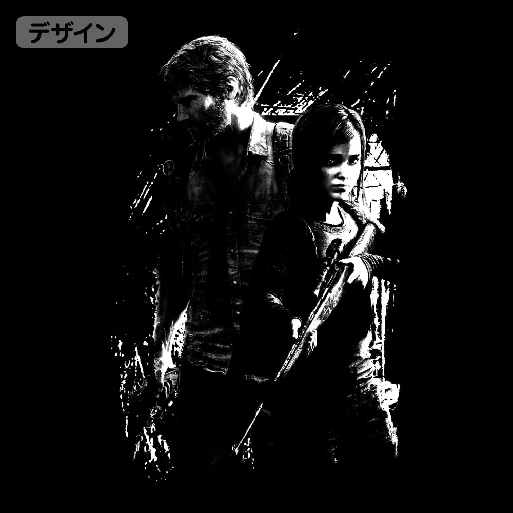 The Last of Us エリーとジョエル Tシャツ/BLACK-S 画像 2 | AniSmile