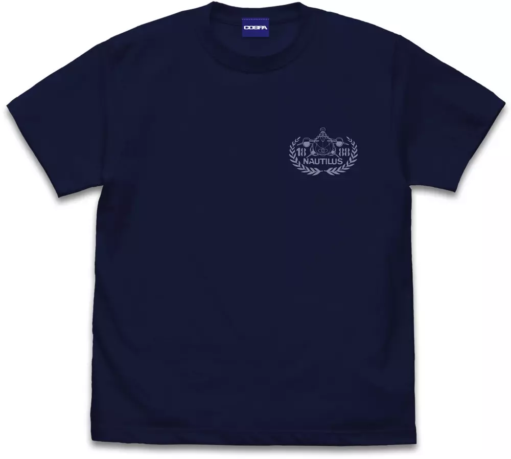 ふしぎの海のナディア ノーチラス号 Tシャツ/NAVY-M Image 2 | AniSmile