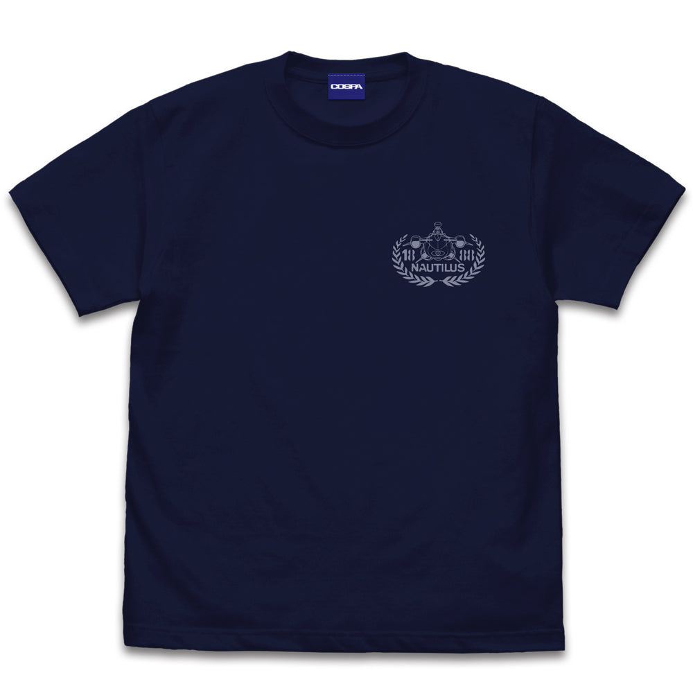 ふしぎの海のナディア ノーチラス号 Tシャツ/NAVY-S Image 2 | AniSmile