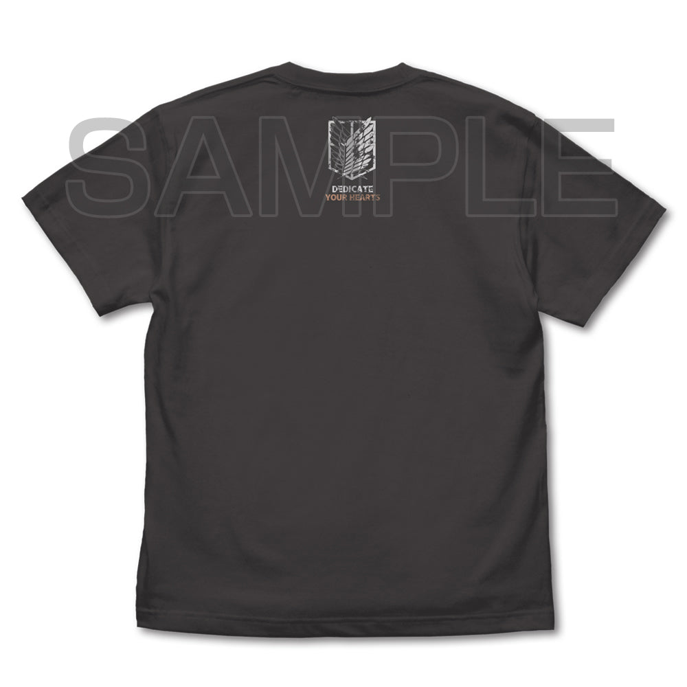 進撃の巨人 心臓を捧げよ Tシャツ/SUMI-S 画像 2 | AniSmile