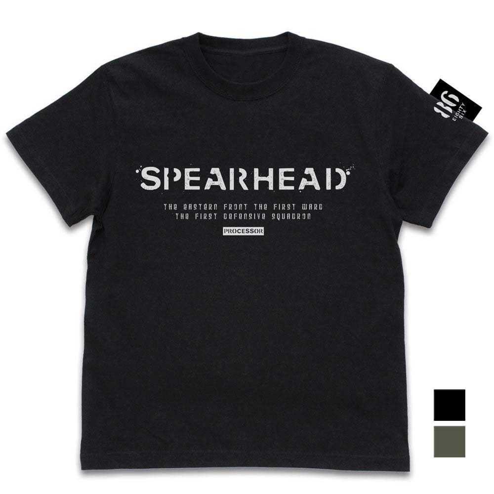 86―エイティシックス― スピアヘッド戦隊 Tシャツ/BLACK-S - 公式商品画像 | AniSmile