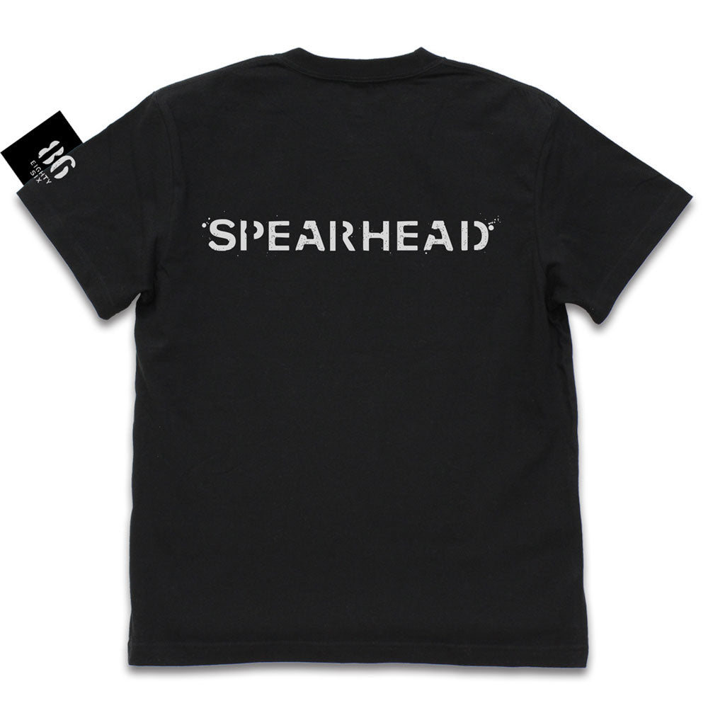 86―エイティシックス― スピアヘッド戦隊 Tシャツ/BLACK-S 画像 2 | AniSmile