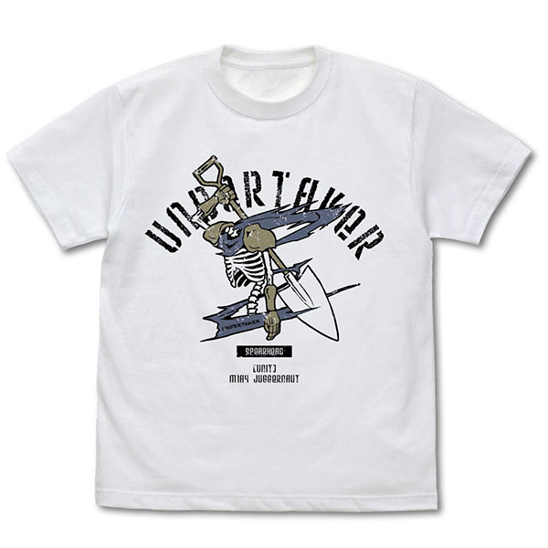 86―エイティシックス―(アニメ) 〈アンダーテイカー〉パーソナルマーク Tシャツ/WHITE-L - 公式商品画像 | AniSmile