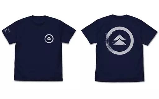 Ghost of Tsushima 家紋 Tシャツ/NAVY-M 画像 3 | AniSmile