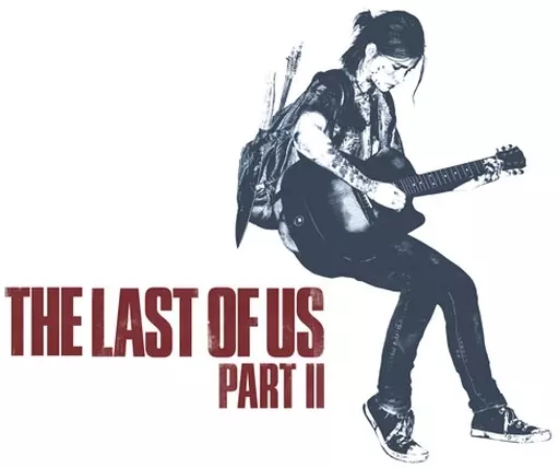 The Last of Us Part II エリーとギター Tシャツ/VANILLA WHITE-S 画像 2 | AniSmile