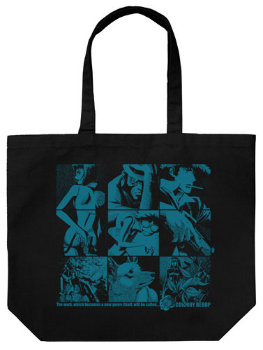 カウボーイビバップ ラージトート/BLACK - 公式商品画像 | AniSmile