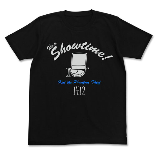 名探偵コナン 怪盗キッド アイコンマーク Tシャツ/BLACK-L - 公式商品画像 | AniSmile