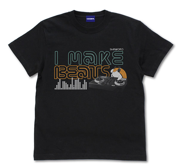吸血鬼すぐ死ぬ DJジョン Tシャツ/BLACK-M - official product image | AniSmile
