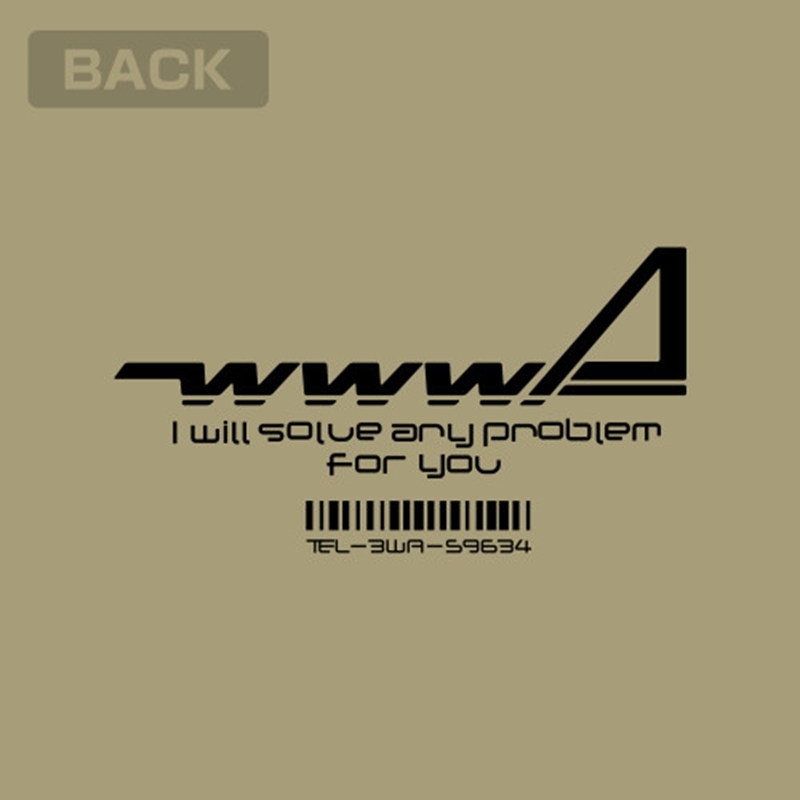 ダーティペア WWWA Tシャツ/SAND KHAKI-L Image 5 | AniSmile