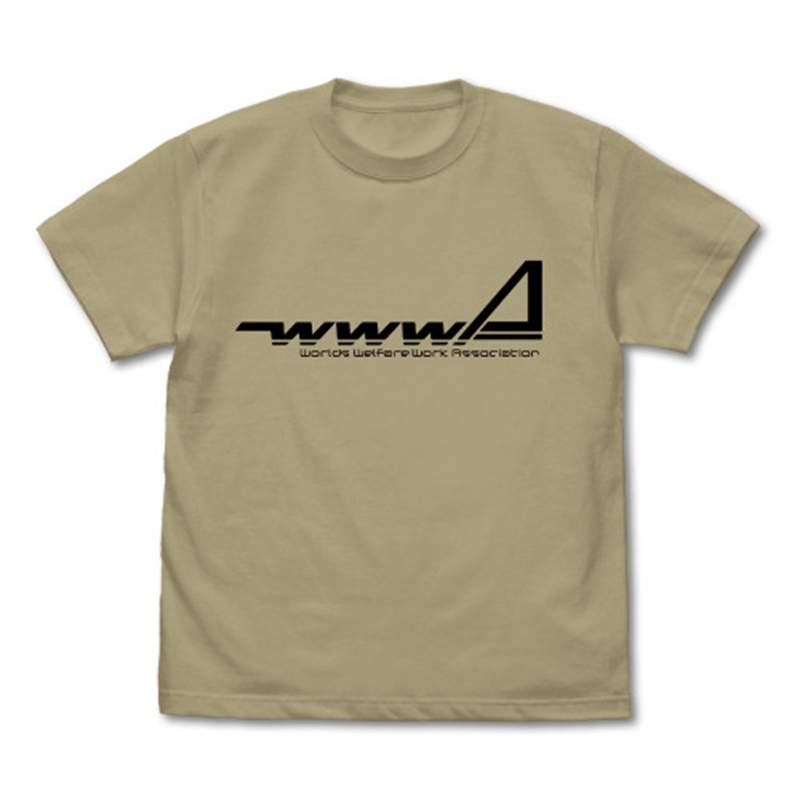 ダーティペア WWWA Tシャツ/SAND KHAKI-M Image 2 | AniSmile