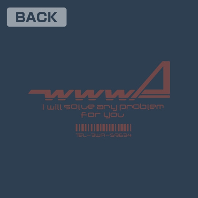 ダーティペア WWWA Tシャツ/SLATE-L Image 5 | AniSmile